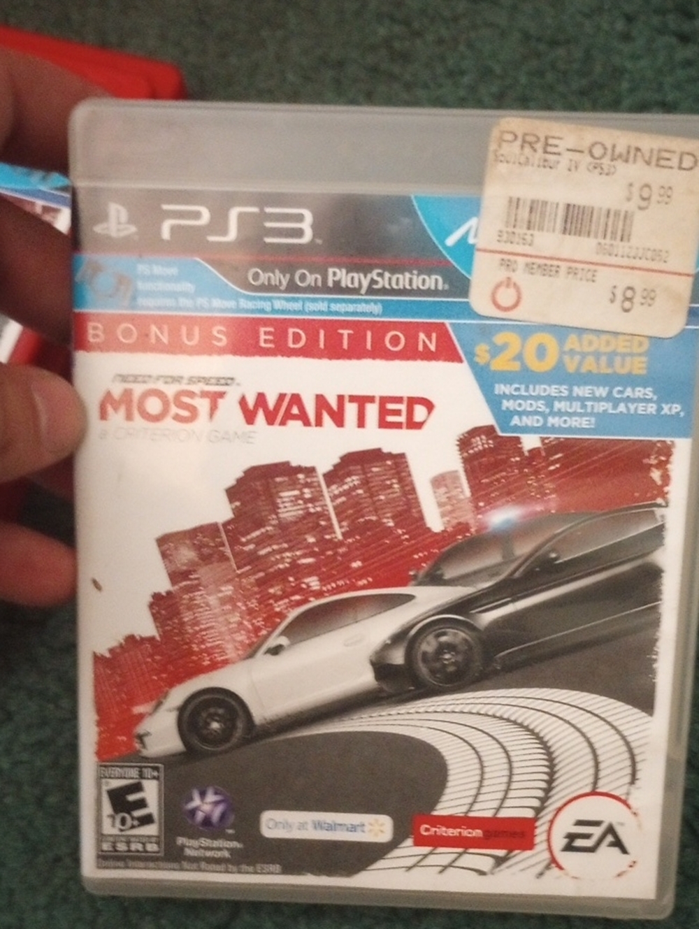 Need for Speed: Most Wanted (PS3) - White & Black
